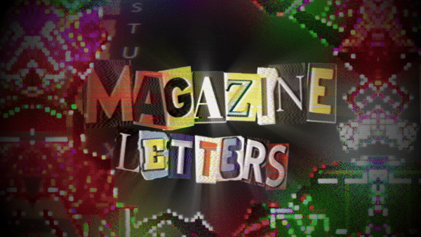 MAGAZINE LETTERS
